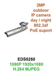 Engenius EDS5250 2-Megapixel Outdoor Day/Night Bullet IP Cam