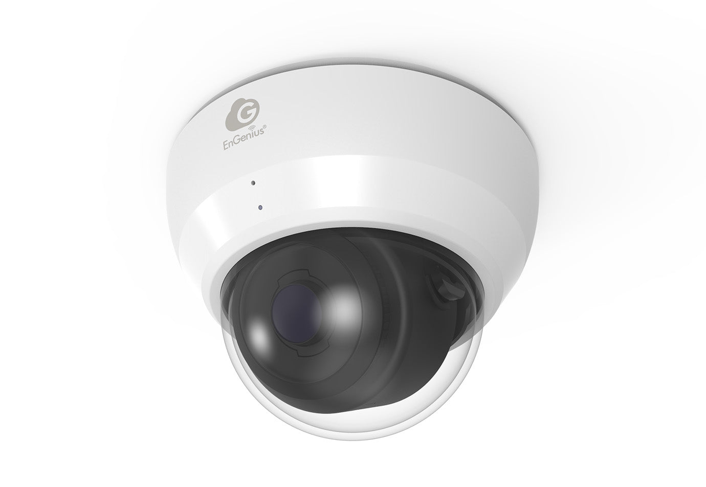 EnGenius Cloud Managed AI Indoor/Outdoor 8MP Zoom Dome Camera + facial recognition
