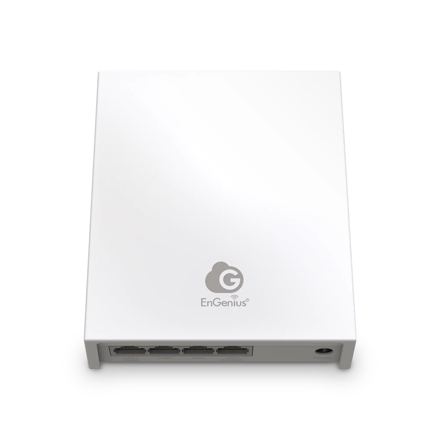 EnGenius Cloud Managed ECW515 is a Wi-Fi 7 2x2 Dual-Band Wall-Plate Access Point