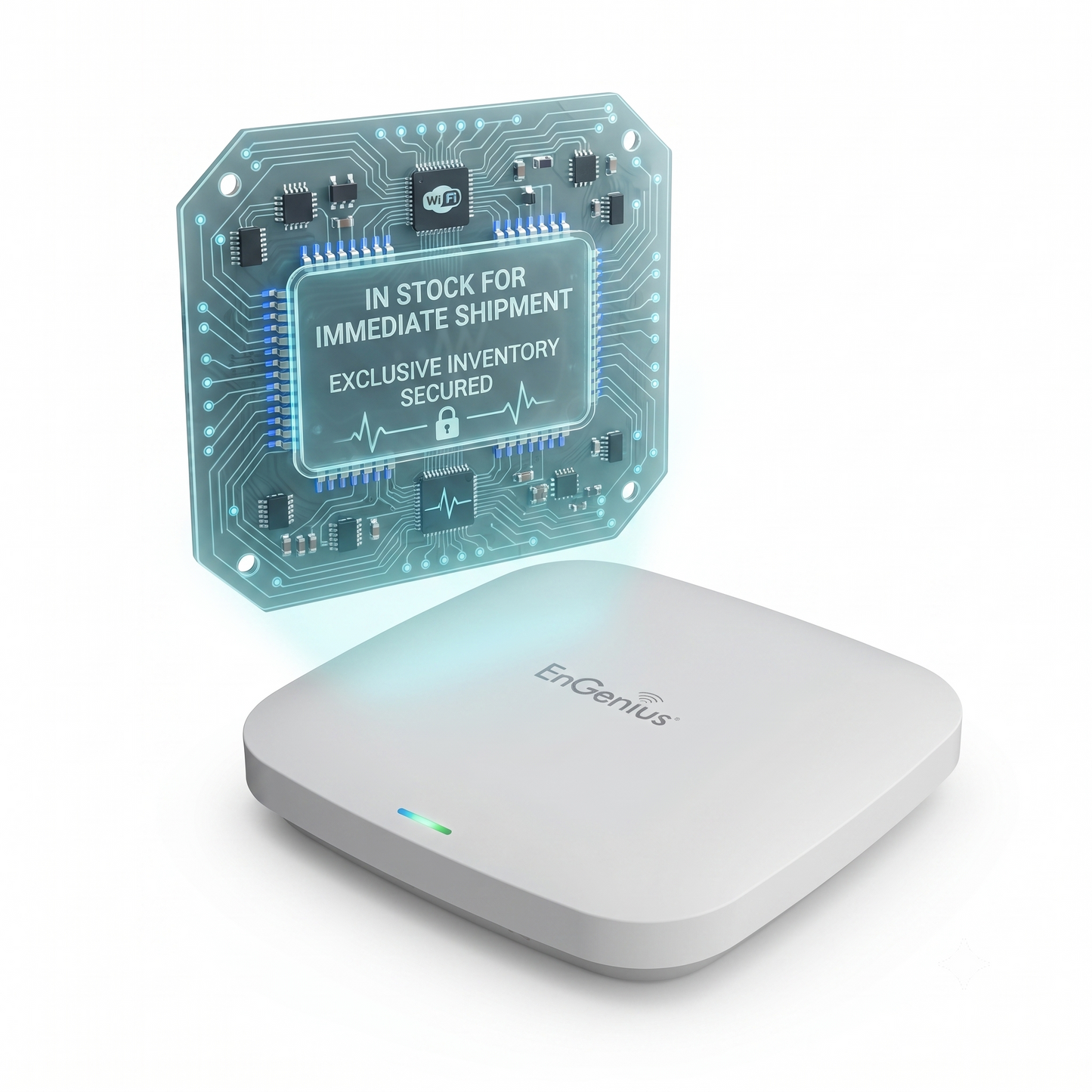 ECW536 Wi-Fi 7 4x4x4 Indoor Ceiling Mount Tri-Band Access Point