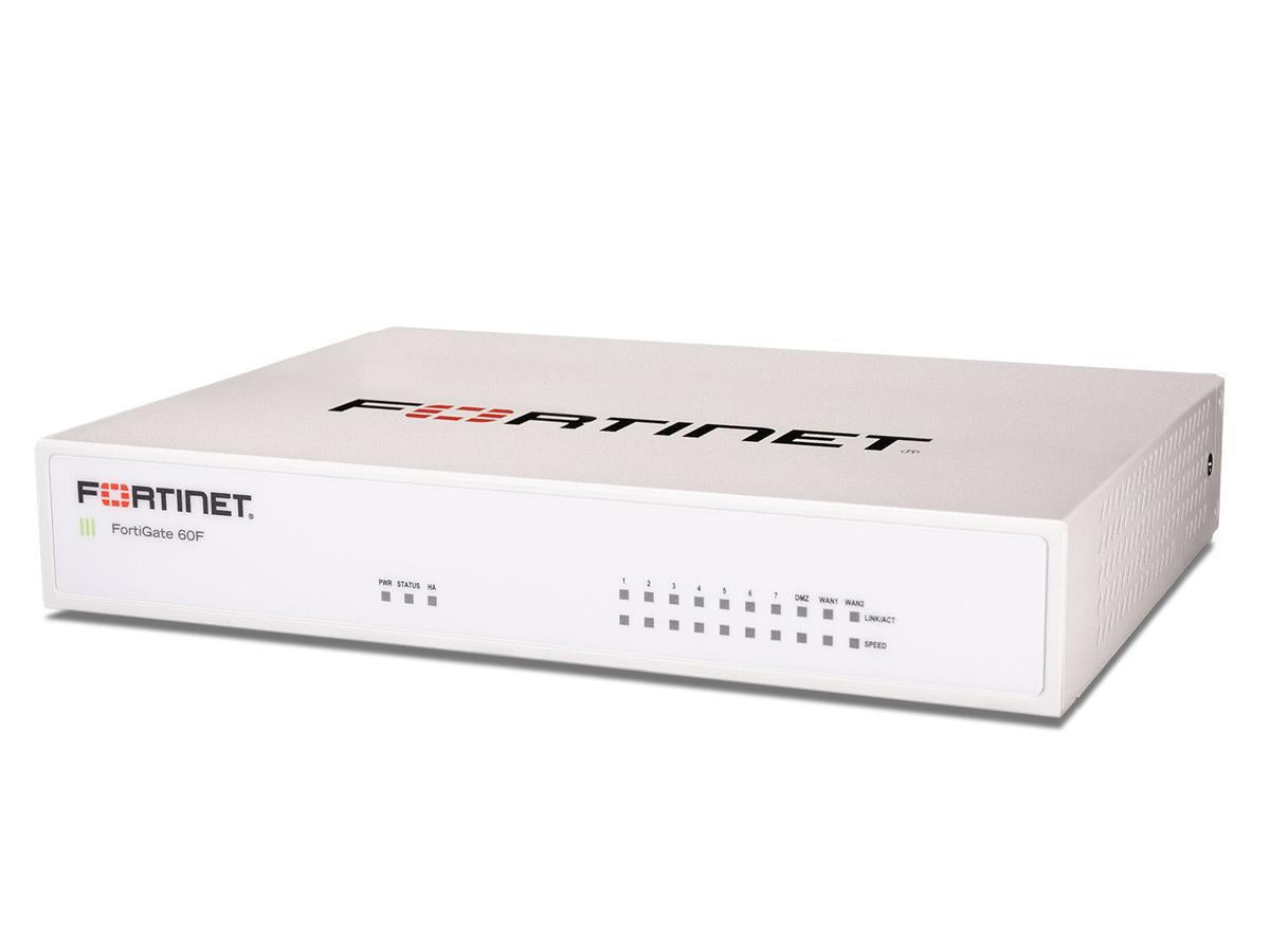 FortiGate-60F Hardware plus 1 Year FortiCare